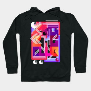 Abstract Digital Club Hoodie